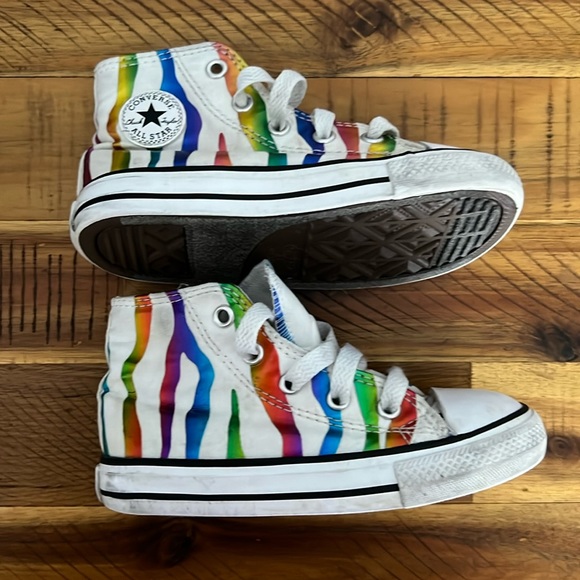 Converse Other - Converse Girls High Tops Shoes